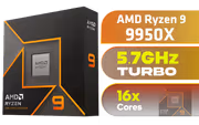 AMD Ryzen 9 9950X 16-Core AM5 CPU — 5.7GHz Boost - image 1