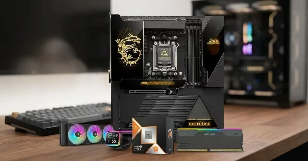 AMD Ryzen 9 9950X3D 48GB DDR5-7200 Ultimate Upgrade Kit | Evetech