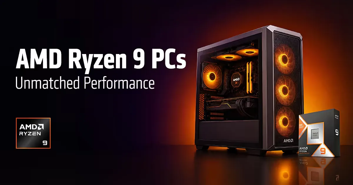 AMD Ryzen 9 Gaming PCs & Workstations | Evetech