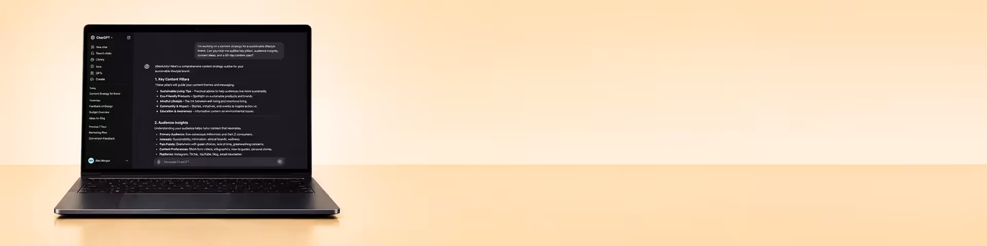 AMD Ryzen AI 7 laptop banner