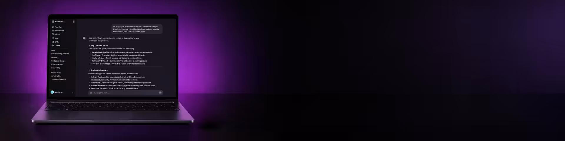 AMD Ryzen AI 7 laptop banner