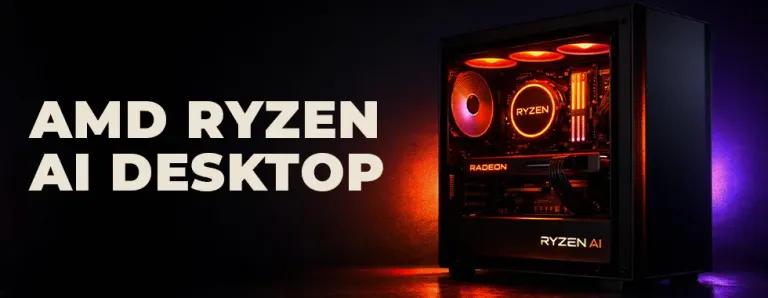 AMD Ryzen AI Desktop PC SA - High-performance AI desktop