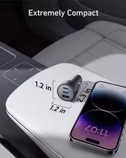 Anker 335 67W 3-Port USB-C Car Charger - image 4