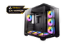 Antec CX Mirror Mid Tower Case - Black | 7 ARGB Fans - image 1