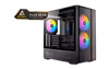 Antec Flux Rear Mid Tower Case - Black | 5 PWM Fans - image 1