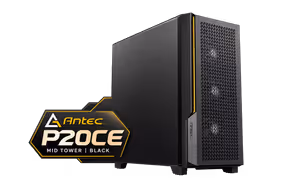 Antec P20CE Mid Tower E-ATX Case - Black | 3 PWM Fans - image 1
