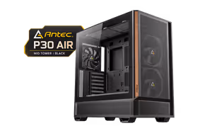 Antec P30 Air Mid Tower Case - Black | 5 PWM Fans - image 1
