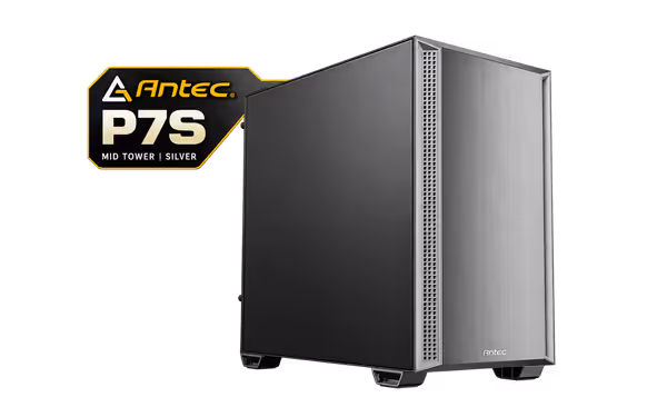 Antec P7S Mid Tower Case - Silver | 4 PWM Fans - image 1 Antec P7S Mid Tower Case - Silver | 4 PWM Fans - image 1