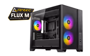 Antec Flux M Micro-ATX Case - Black | 6 PWM Fans - image 1
