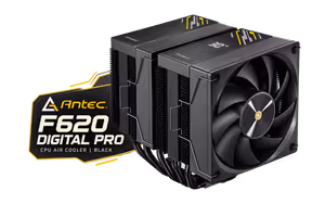 Antec F620 Digital Pro CPU Air Cooler - Black - image 1