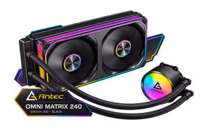 Antec Omni Matrix 240 ARGB Liquid Cooler - Black - image 1
