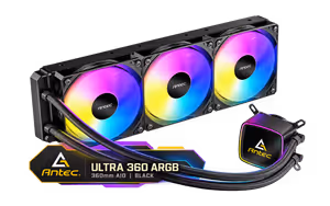 Antec Ultra 360 ARGB Liquid Cooler - Black - image 1