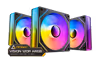 Antec Vision 120R ARGB Reverse Fans 3-Pack - Black - image 1