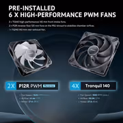 Antec 900 E-ATX Full Tower Gaming Case | 6 PWM Fans - image 17