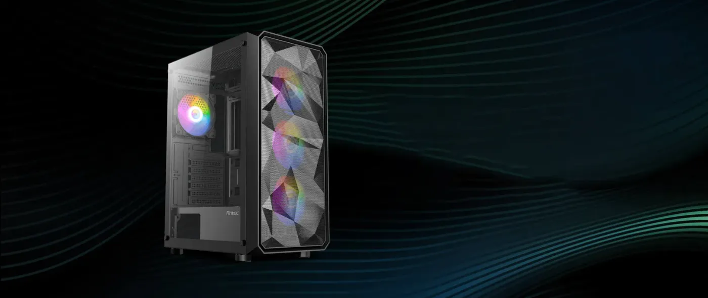 Front mesh panel of Antec AX83 Extreme Gaming Case
