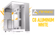 Antec C8 Aluminum White Full‑Tower E-ATX PC Case - 360mm Radiator - image 1