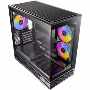 Antec C2M ARGB Micro-ATX Case - Black, 240mm ARGB Fan - image 10