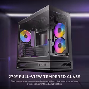 Antec C2M ARGB Micro-ATX Case - Black, 240mm ARGB Fan - image 13