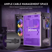 Antec C2M ARGB Micro-ATX Case - Black, 240mm ARGB Fan - image 22