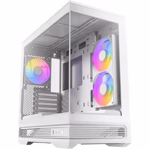 Antec C2M ARGB Micro-ATX Case - White, 240mm ARGB Fan - image 3