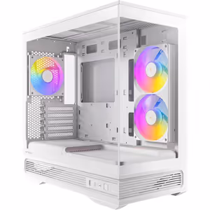 Antec C2M ARGB Micro-ATX Case - White, 240mm ARGB Fan - image 5