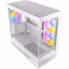 Antec C2M ARGB Micro-ATX Case - White, 240mm ARGB Fan - image 10