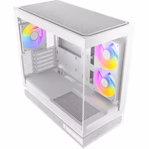 Antec C2M ARGB Micro-ATX Case - White, 240mm ARGB Fan - image 10