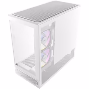 Antec C2M ARGB Micro-ATX Case - White, 240mm ARGB Fan - image 11