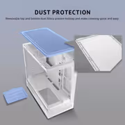 Antec C2M ARGB Micro-ATX Case - White, 240mm ARGB Fan - image 21