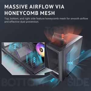 Antec C3 ARGB Mid-Tower ATX Case — 360mm Radiator, Type-C - image 20