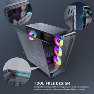 Antec C3 ARGB Mid-Tower ATX Case — 360mm Radiator, Type-C - image 27