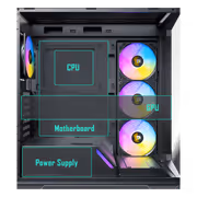 Antec C3 ARGB Mid-Tower ATX Case — 360mm Radiator, Type-C - image 30