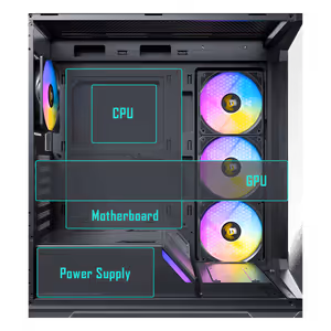Antec C3 ARGB Mid-Tower ATX Case — 360mm Radiator, Type-C - image 30