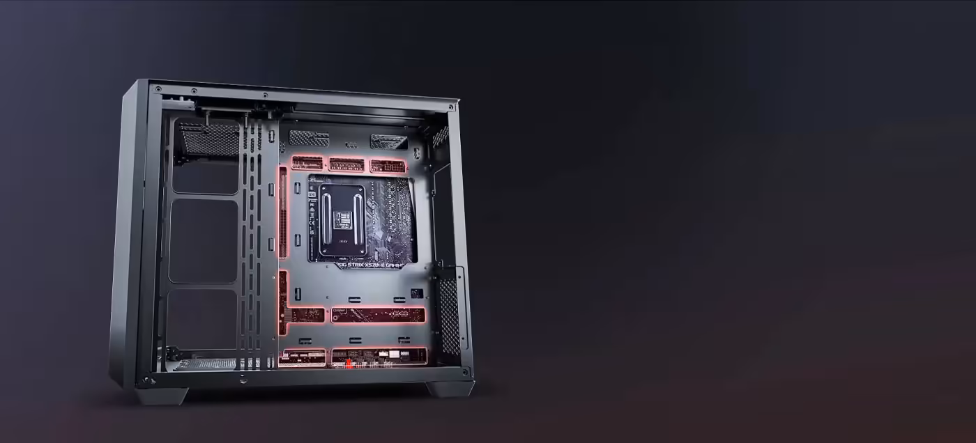 Antec C5 RGB Gaming Case - Desktop View