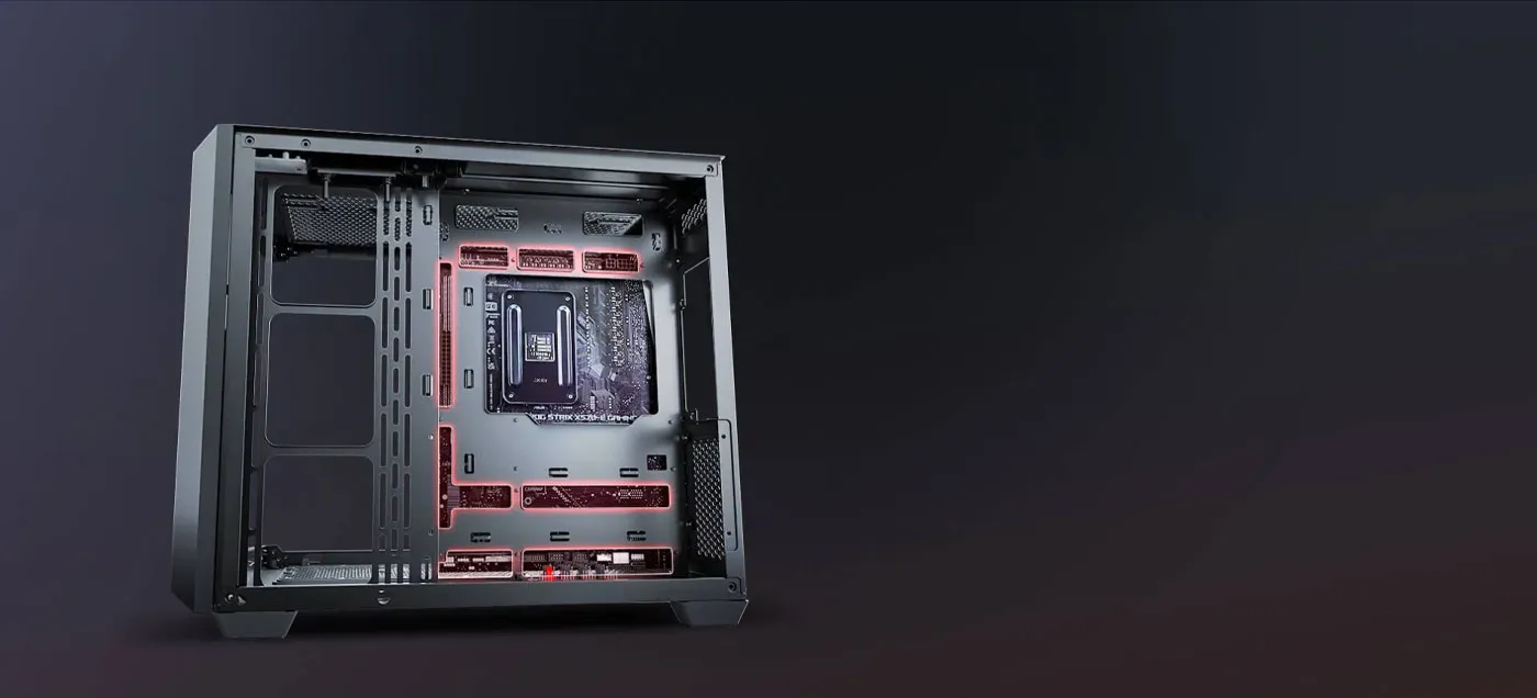 Antec C5 case support for back-connect motherboards for cleaner cable management
