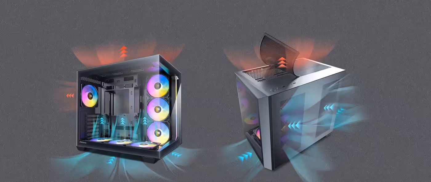 Antec C5 RGB Vertical Cooling Solution - Desktop View
