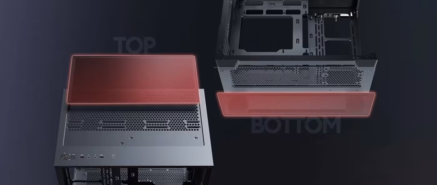Antec C5 RGB Dust Filters - Desktop View