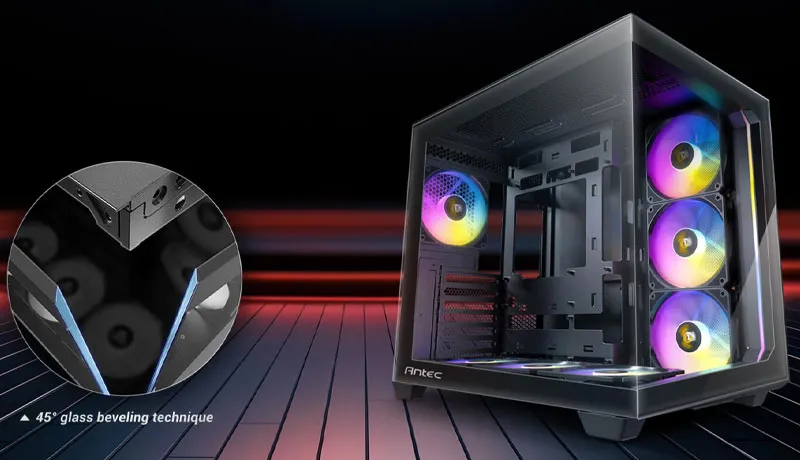 Antec C5 ARGB Mid-Tower ATX Case — 7x120mm ARGB, Type-C | Evetech