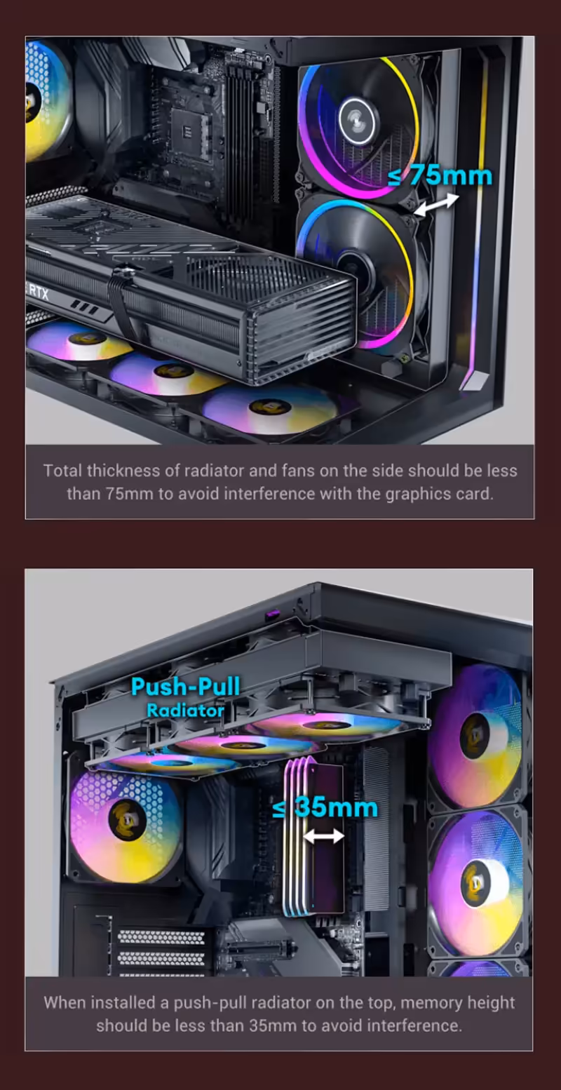 Antec C5 RGB Water Cooling Clearance - Mobile View