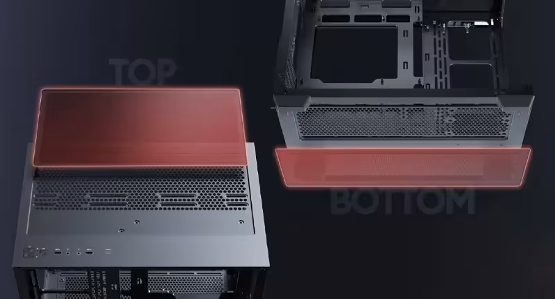 Antec C5 RGB Dust Filters - Mobile View