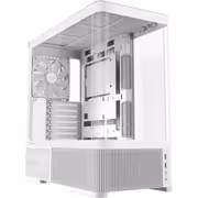Antec C6 Curve Air Mid Tower Case - White, 3 PWM Fans - image 2