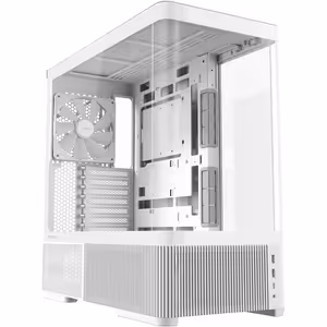 Antec C6 Curve Air Mid Tower Case - White, 3 PWM Fans - image 2