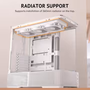 Antec C6 Curve Air Mid Tower Case - White, 3 PWM Fans - image 17