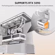 Antec C6 Curve Air Mid Tower Case - White, 3 PWM Fans - image 18