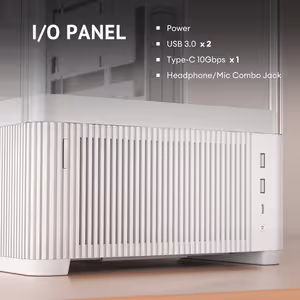 Antec C6 Curve Air Mid Tower Case - White, 3 PWM Fans - image 24