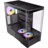 Antec C6 Curve ARGB Mid Tower Case - Black, 3 ARGB Fans - image 2