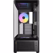Antec C6 Curve ARGB Mid Tower Case - Black, 3 ARGB Fans - image 9