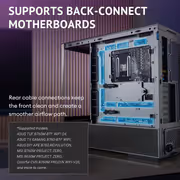 Antec C6 Curve ARGB Mid Tower Case - Black, 3 ARGB Fans - image 18