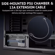 Antec C6 Curve ARGB Mid Tower Case - Black, 3 ARGB Fans - image 20