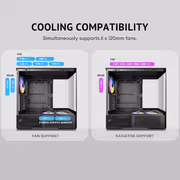 Antec C6 Curve ARGB Mid Tower Case - Black, 3 ARGB Fans - image 26